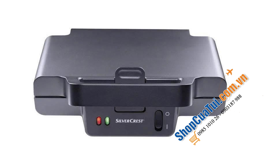 Máy kẹp bánh mỳ Silvercrest Sandwichmaker XXL SSWM A1 900 W.