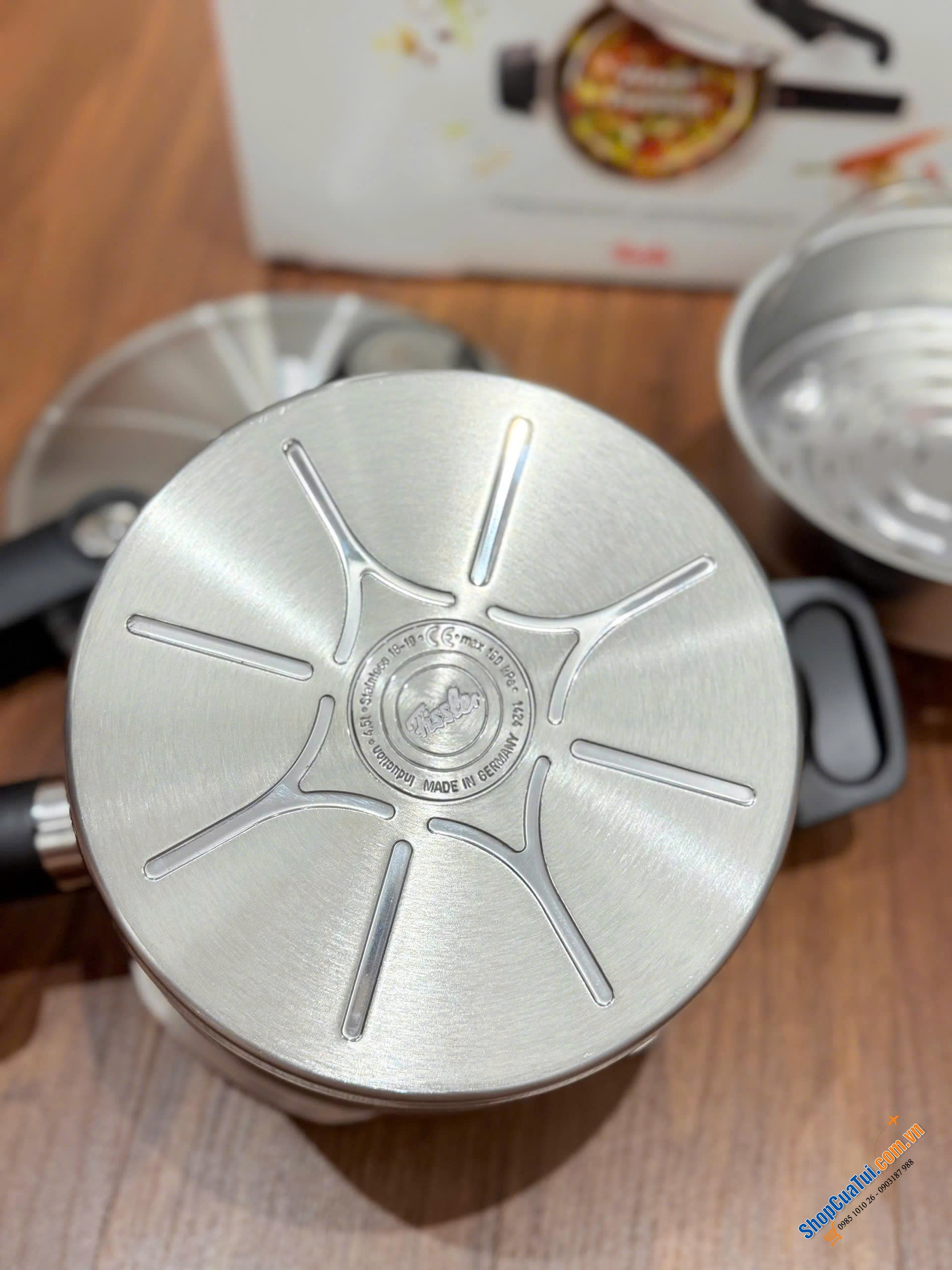 Nồi áp suất Fissler Vitavit PREMIUM 3,5L -  MADE IN GERMANY.