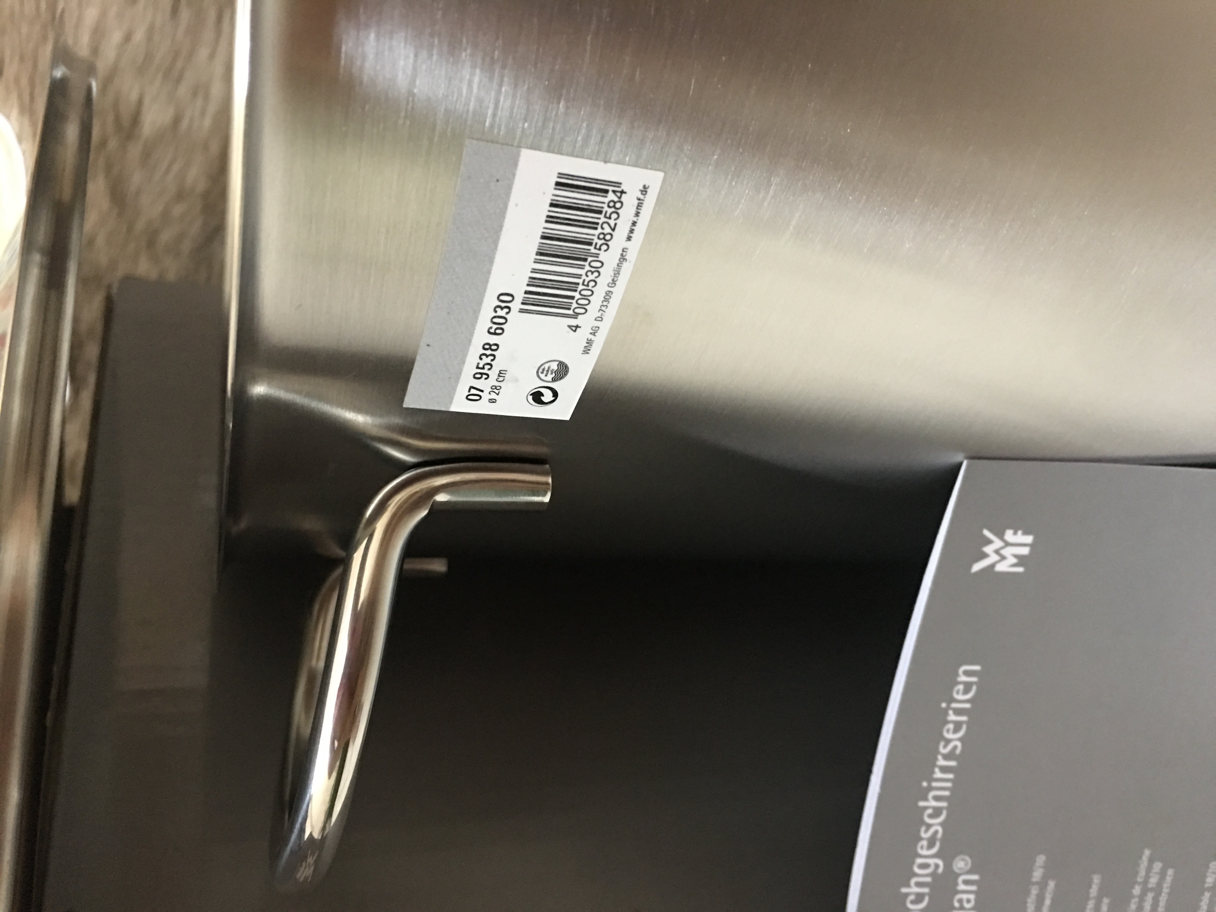 NỒI LUỘC GÀ WMF CROMARGAN 28CM , DUNG TÍCH 14L