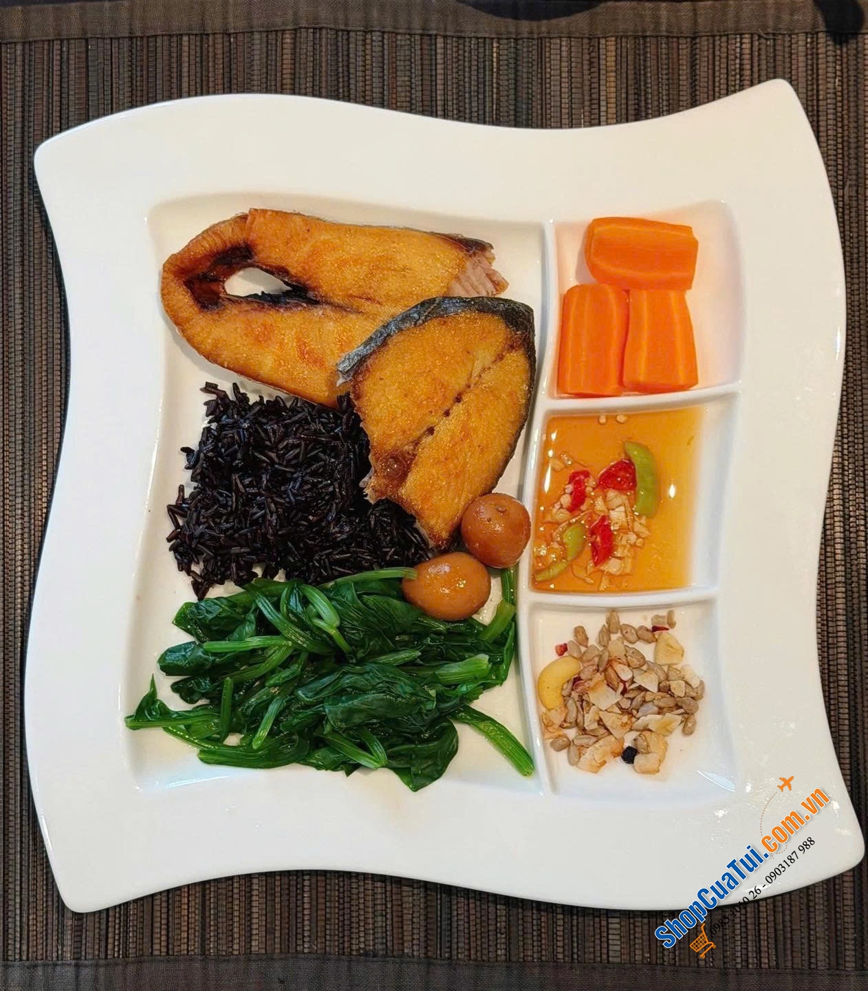Đĩa Villeroy & Boch NewWave 27cm Set Grill.