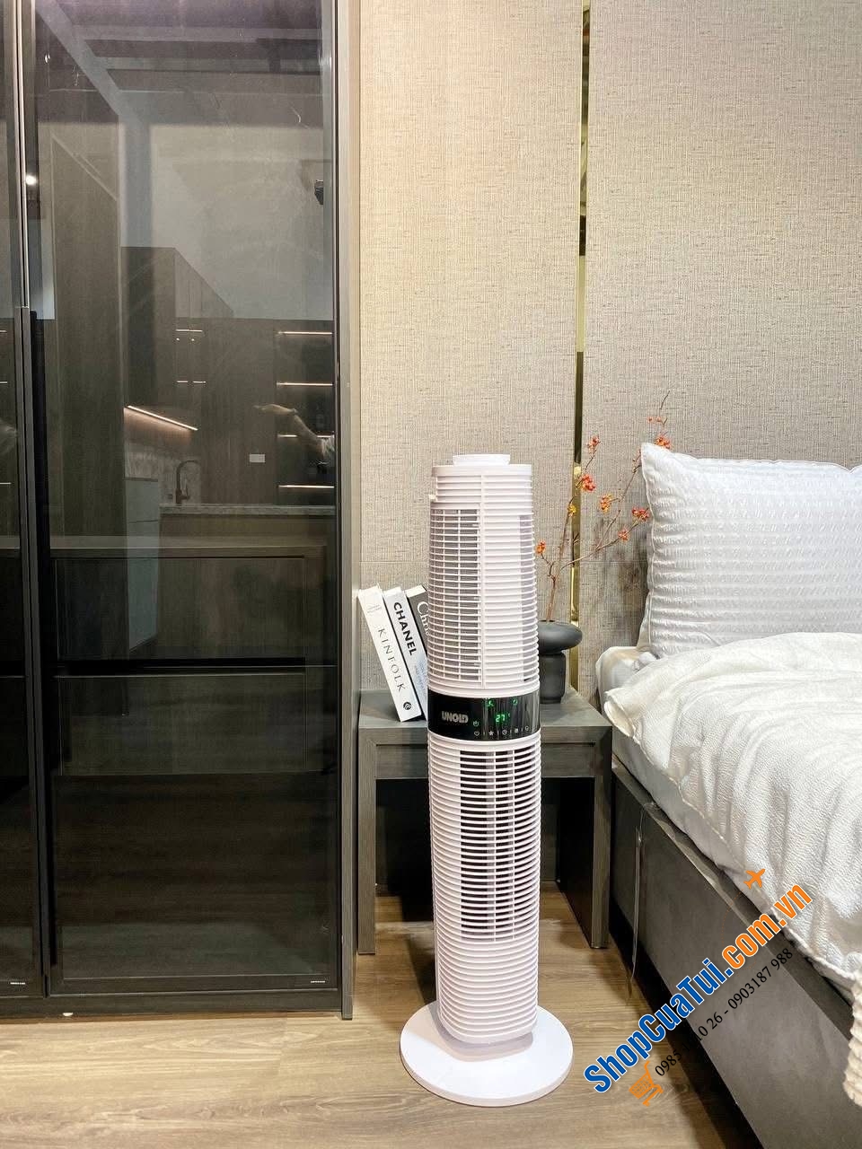 QUẠT THÁP UNOLD SUPER AIR SMART 360 – LÀM MÁT TOÀN DIỆN, THIẾT KẾ CHUẨN CHÂU ÂU.