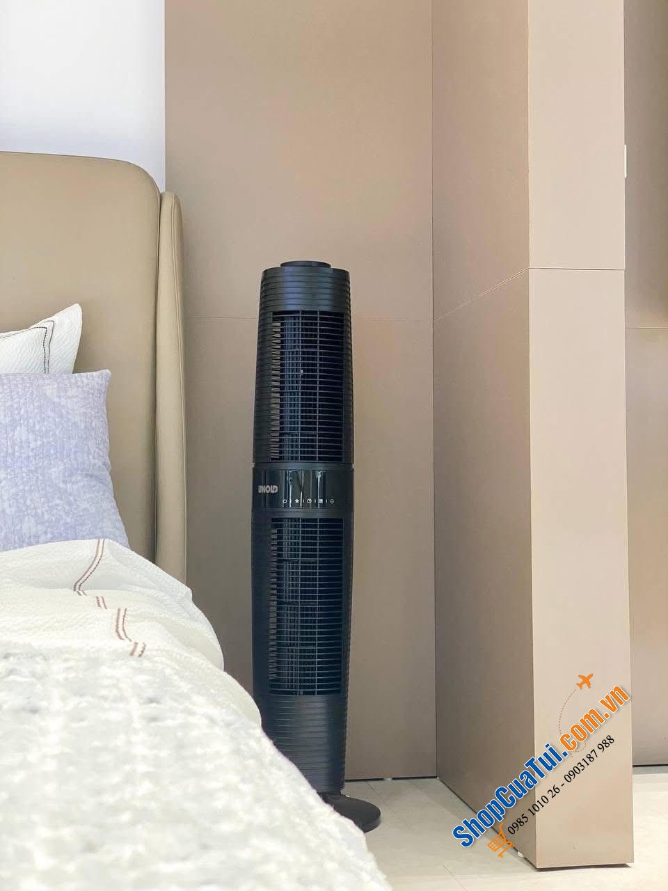 QUẠT THÁP UNOLD SUPER AIR SMART 360 – LÀM MÁT TOÀN DIỆN, THIẾT KẾ CHUẨN CHÂU ÂU.