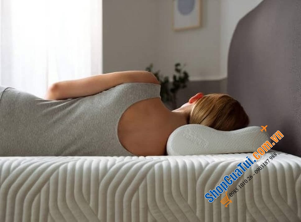 Gối chống đau mỏi vai gáy Tempur Original Pillow - Made in Denmark.