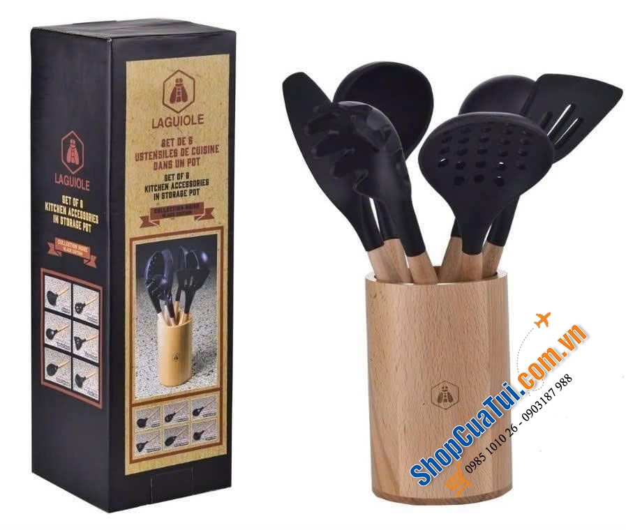 Bộ dụng cụ nhà bếp Laguiole 7 món.