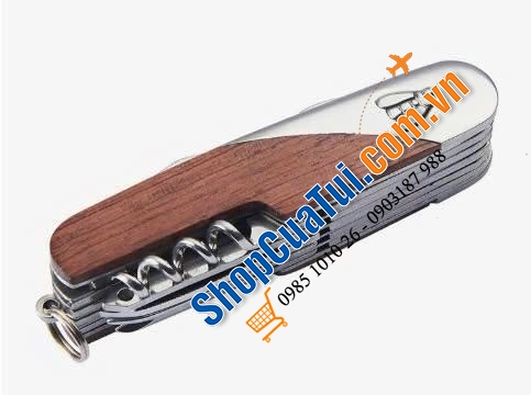 Dao đa năng Laguiole kèm bao da.