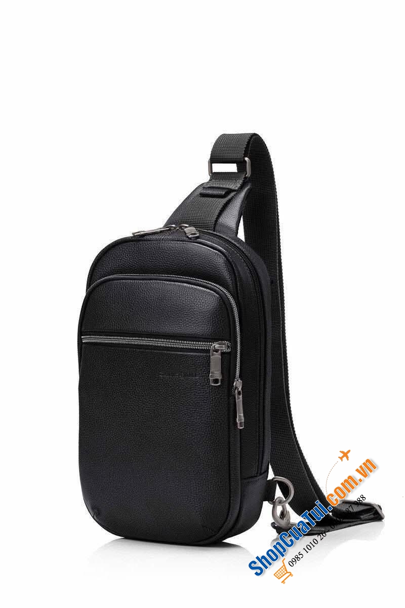 Túi đeo chéo Samsonite Classic Leather Sling Bag.