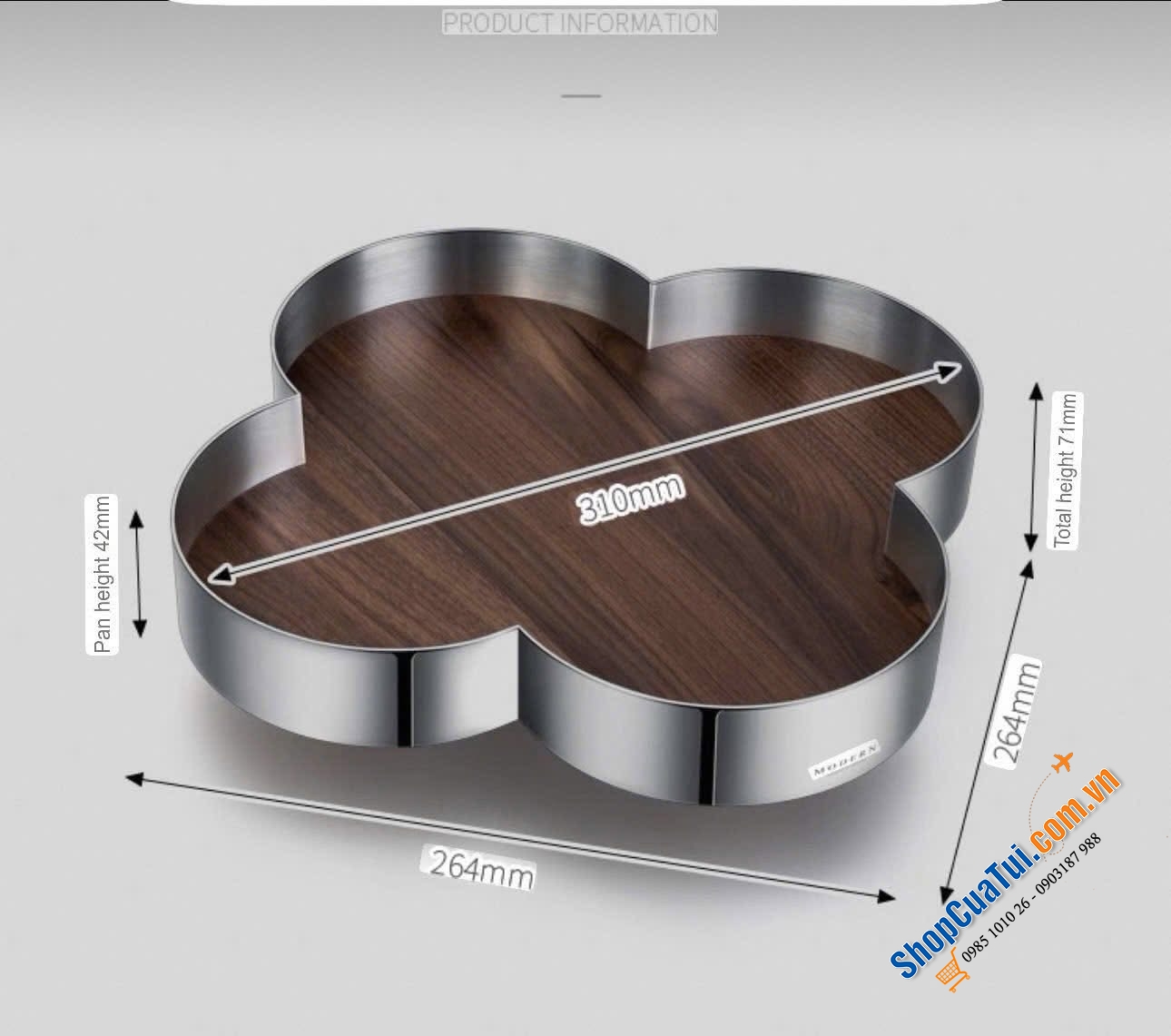 KHAY MODERN CỎ 4 LÁ – TUYỆT TÁC TRANG TRÍ CHO KHÔNG GIAN THƯỢNG LƯU.