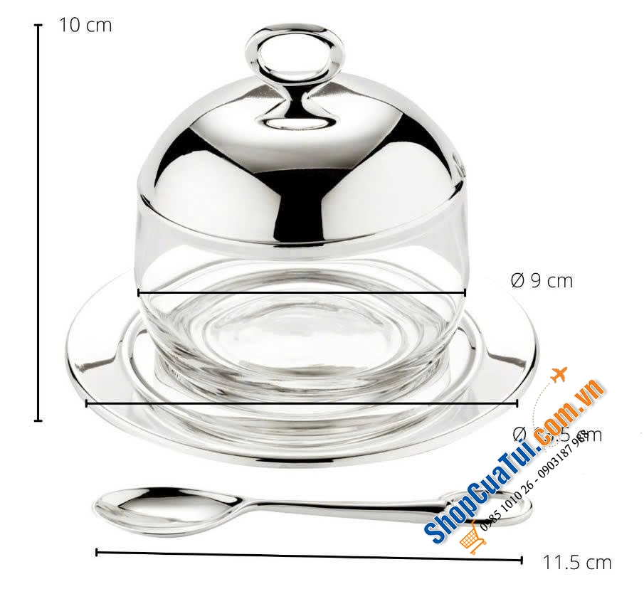 Hũ đựng mứt EDZARD Jago.