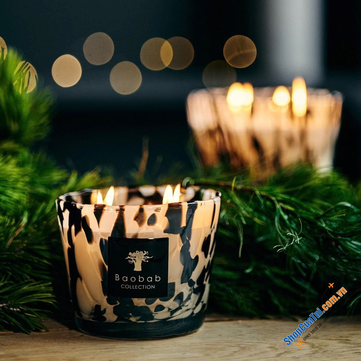 Nến thơm Max One Black Pearls Baobab.
