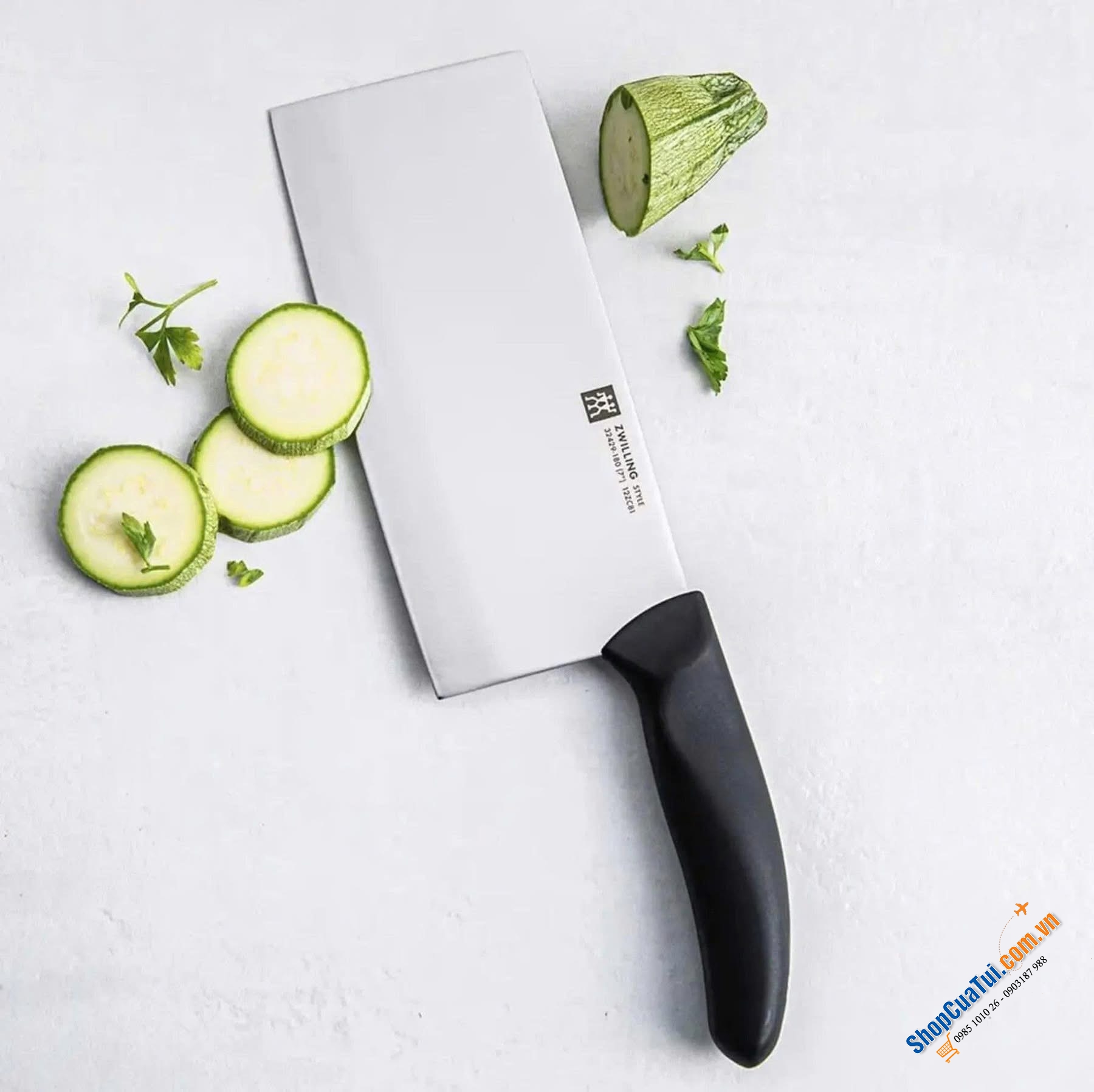 DAO THÁI ZWILLING STYLE 18cm – \\\"CHIẾC DAO NÊN CÓ CỦA MỌI GIAN BẾP!