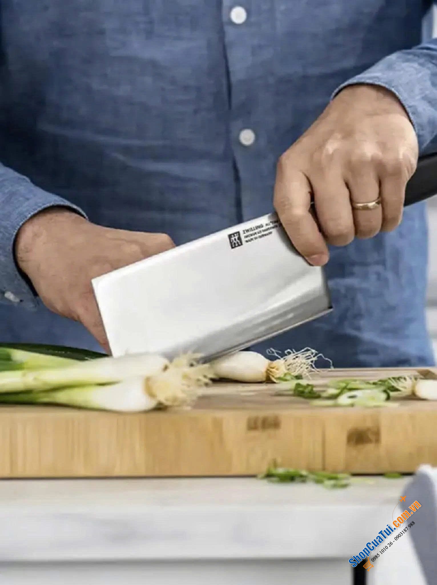 DAO THÁI ZWILLING STYLE 18cm – \\\"CHIẾC DAO NÊN CÓ CỦA MỌI GIAN BẾP!