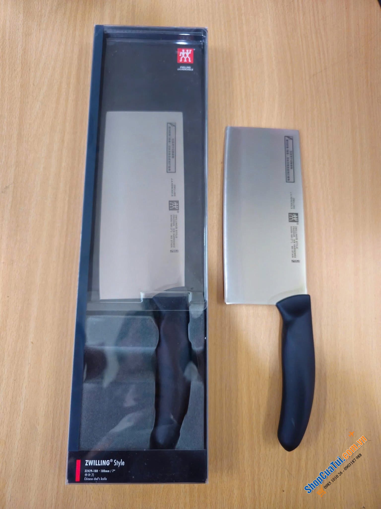 DAO THÁI ZWILLING STYLE 18cm – \\\"CHIẾC DAO NÊN CÓ CỦA MỌI GIAN BẾP!