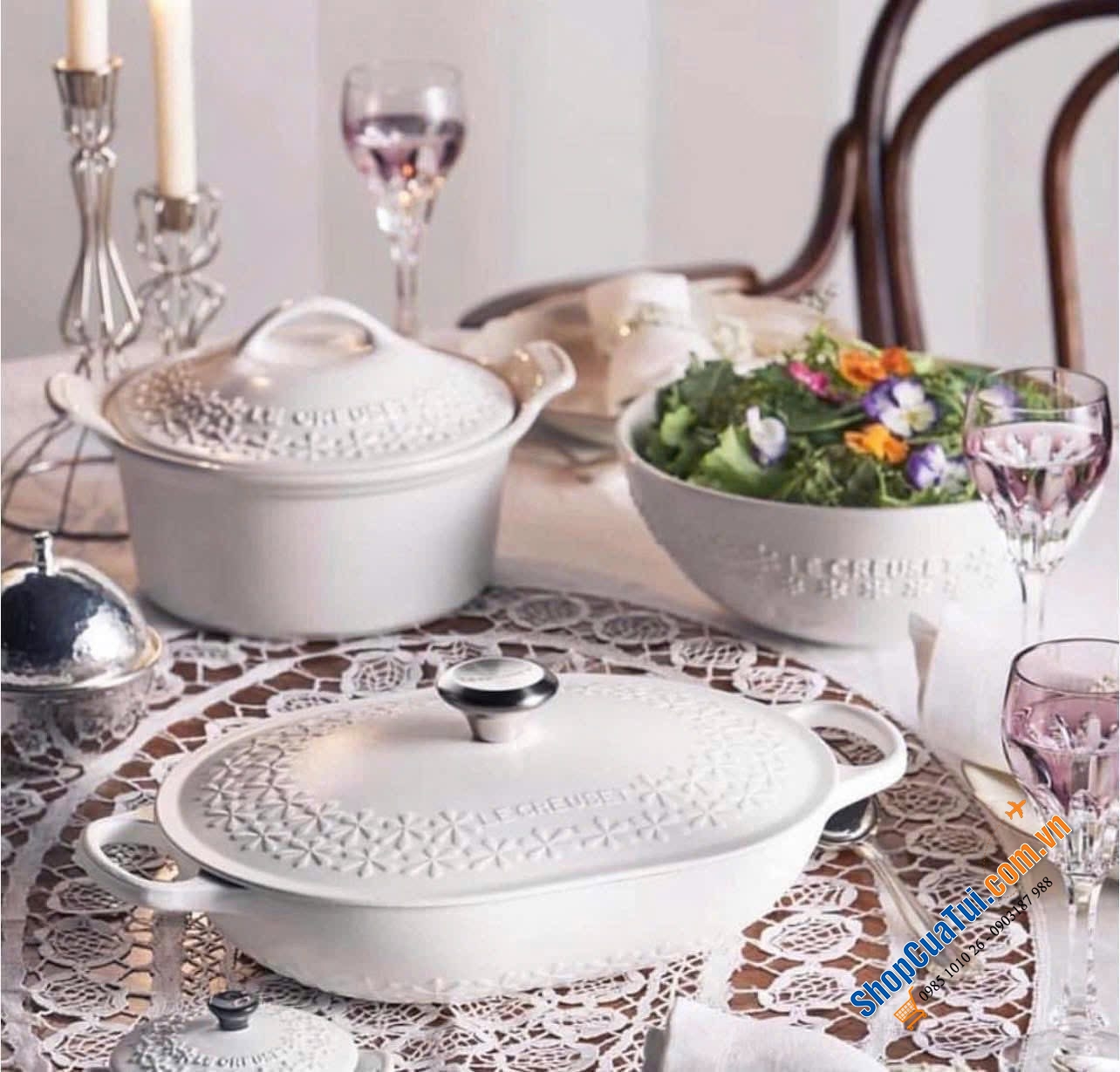 Nồi Le Creuset Oblong  31cm màu đẹp xỉu.