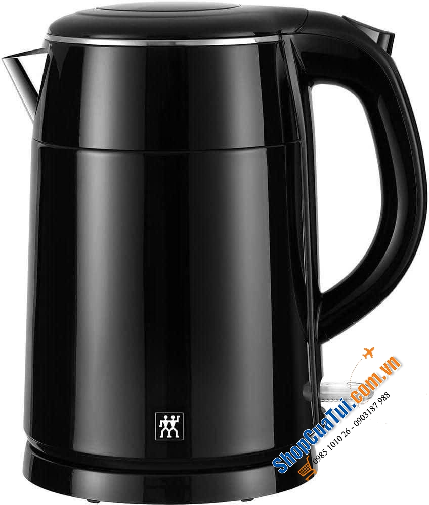 ẤM SIÊU TỐC 2 LỚP ZWILLING 1,2L MÀU ĐEN.