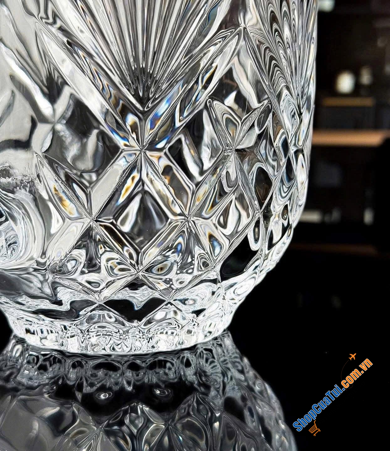 Bình nước pha lê Godinger Dublin Shannon Water Pitcher.