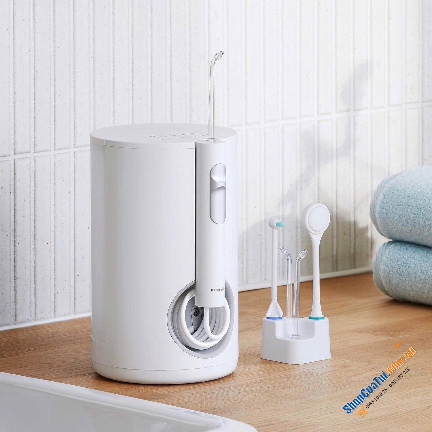 Máy tăm nước Panasonic EW1614AW503 - Dùng cho cả Gia Đình.