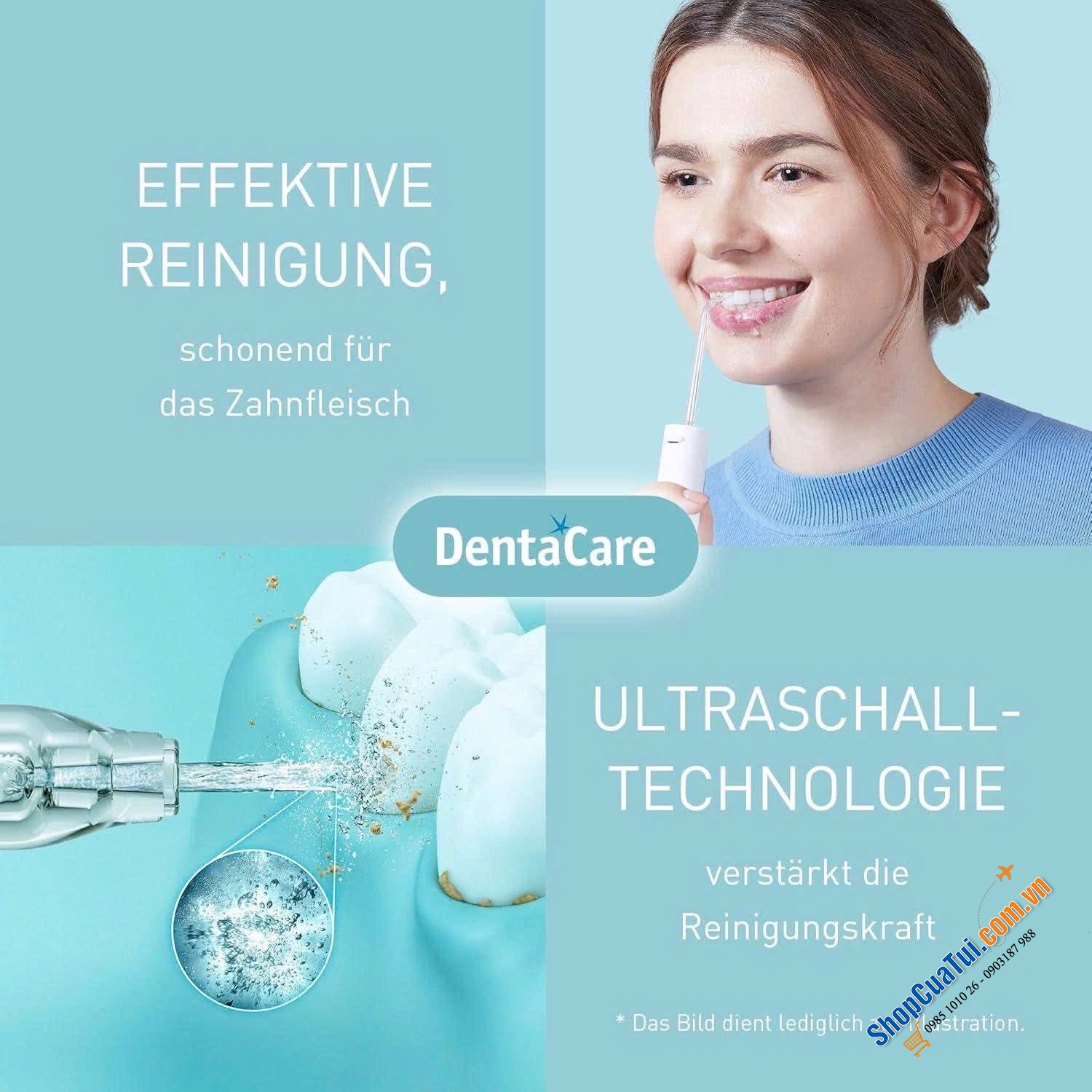 Máy tăm nước Panasonic EW1614AW503 - Dùng cho cả Gia Đình.