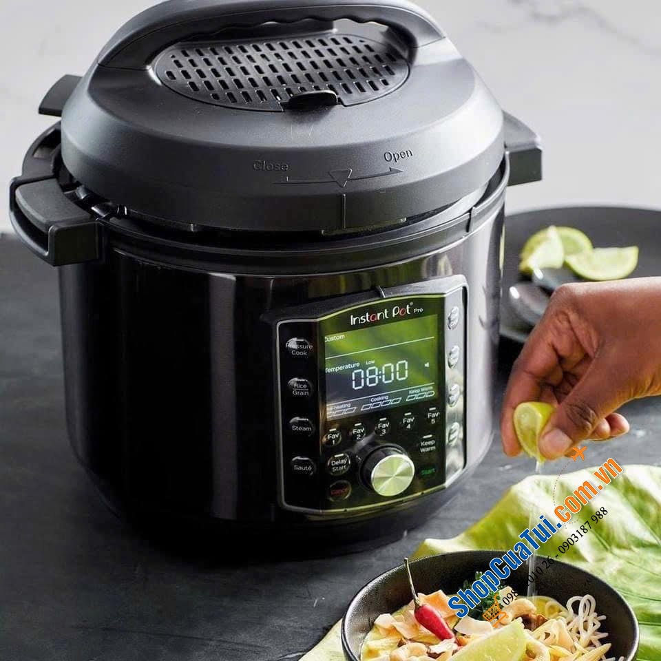 Nồi áp suất điện Instant Pot Pro 60 2026 5,7 Lit 10in1 - BẢN CẢI TIẾN NÂNG CẤP so với model cũ.