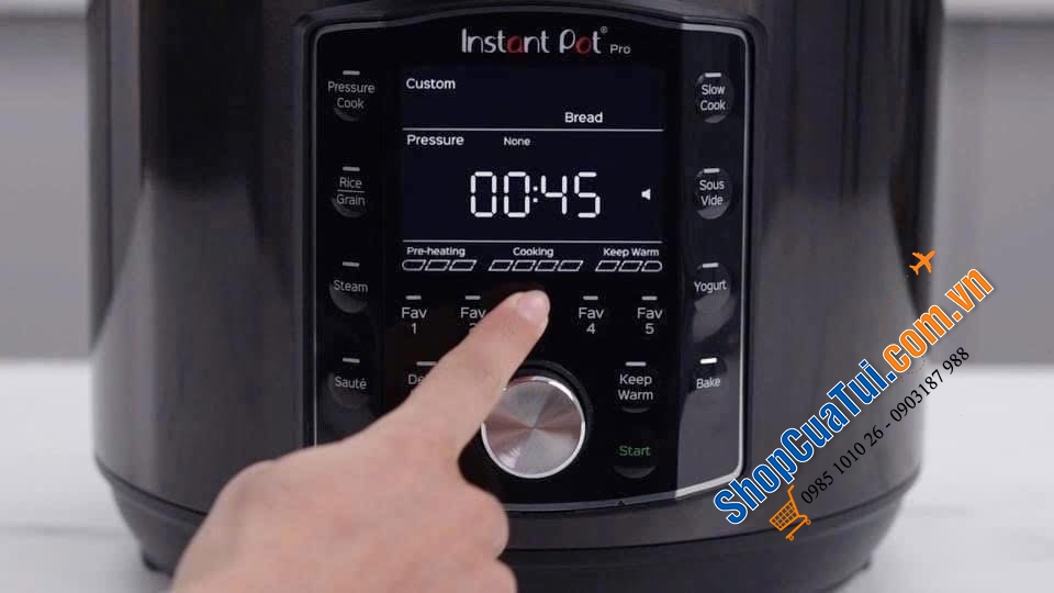 Nồi áp suất điện Instant Pot Pro 60 2026 5,7 Lit 10in1 - BẢN CẢI TIẾN NÂNG CẤP so với model cũ.