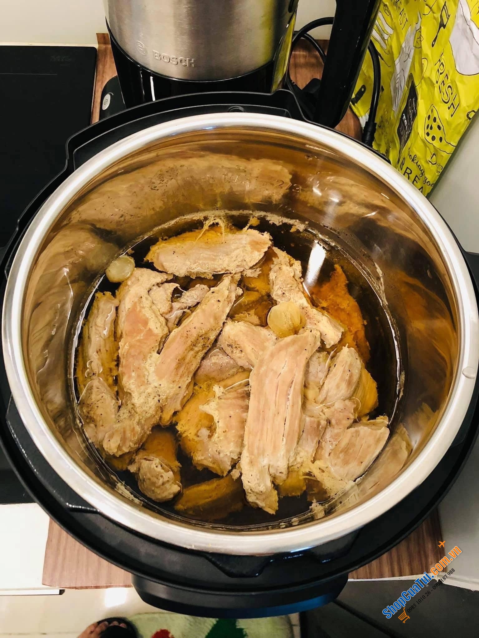 Nồi áp suất điện Instant Pot Pro 60 2026 5,7 Lit 10in1 - BẢN CẢI TIẾN NÂNG CẤP so với model cũ.