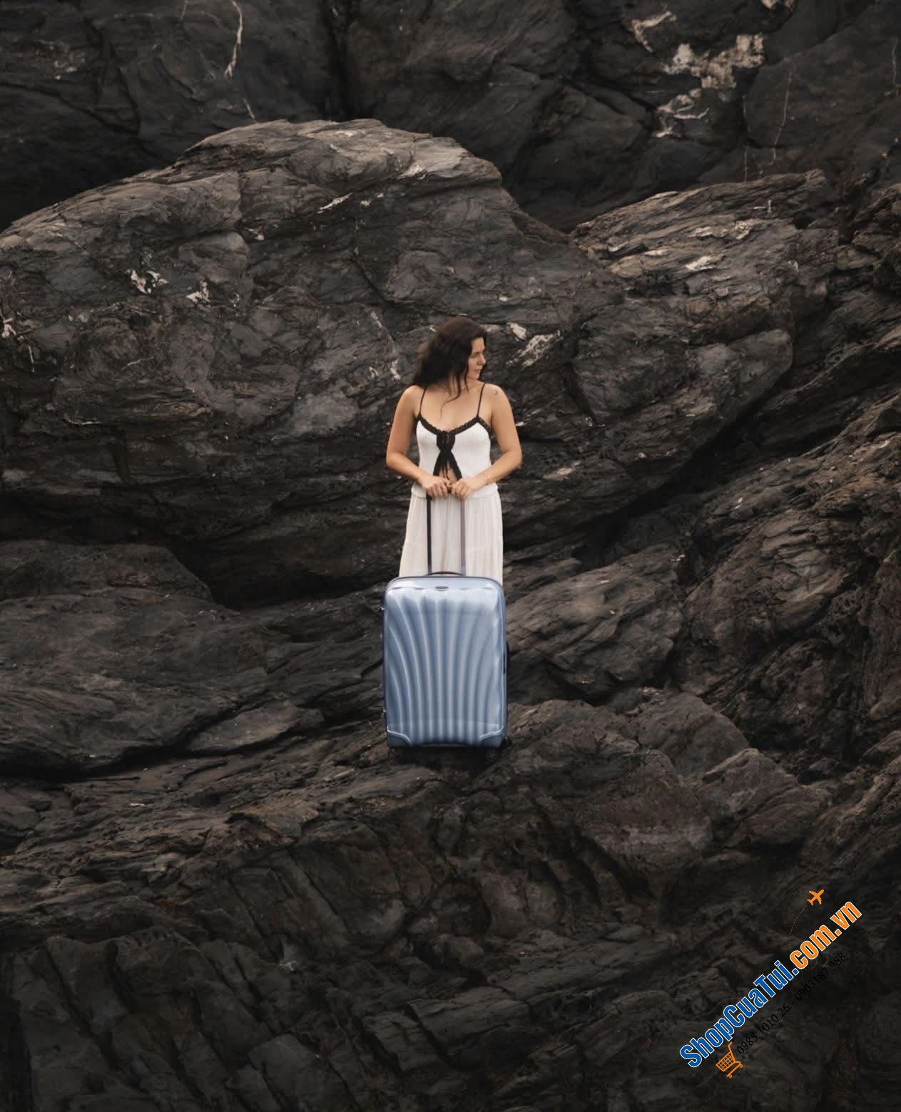 Valy siêu nhẹ, siêu bền Samsonite C-Lite màu mới 2026 - Made in Eu Size S 55cm  & Size L 75cm.