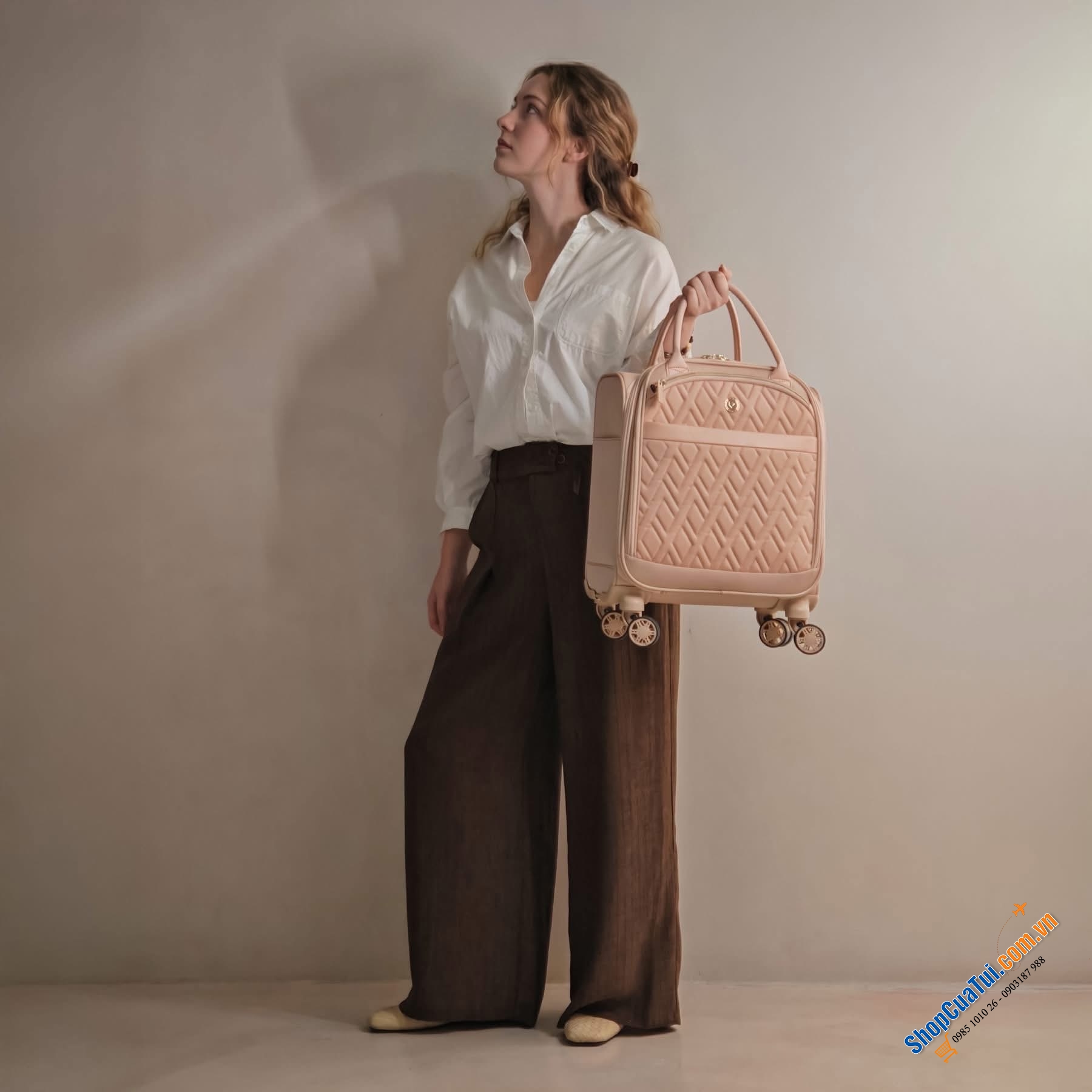 Vali kéo công sở nữ 14 inch VERAGE.