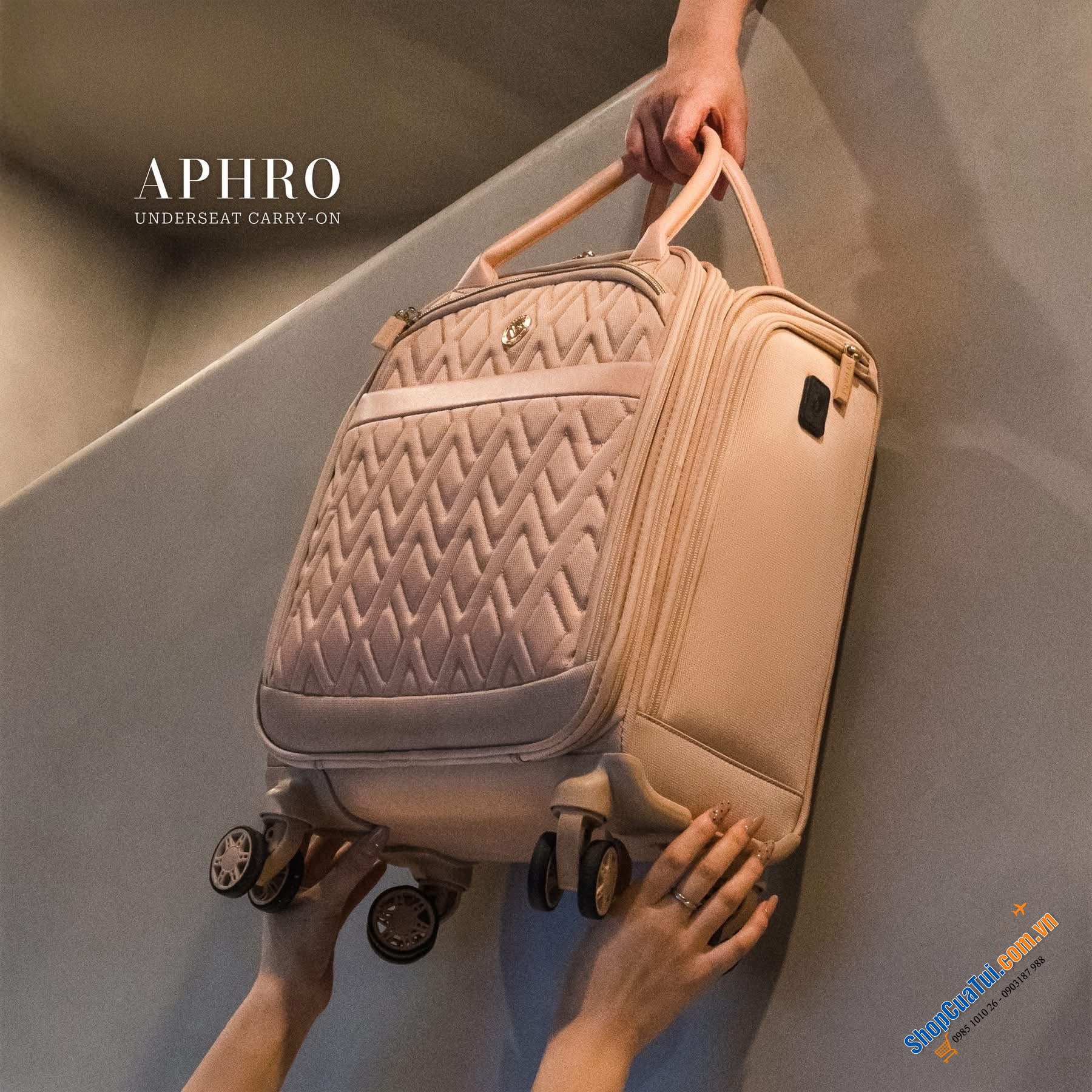 Vali kéo công sở nữ 14 inch VERAGE.