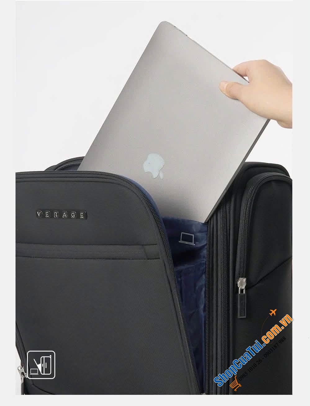Vali kéo công sở nữ 14 inch VERAGE.