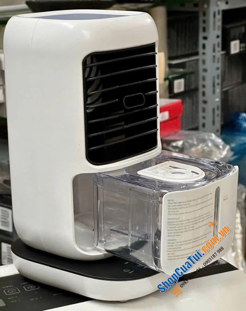 Quạt kèm tạo ẩm Silvercrest air mini cooler STLKS 12 A1.