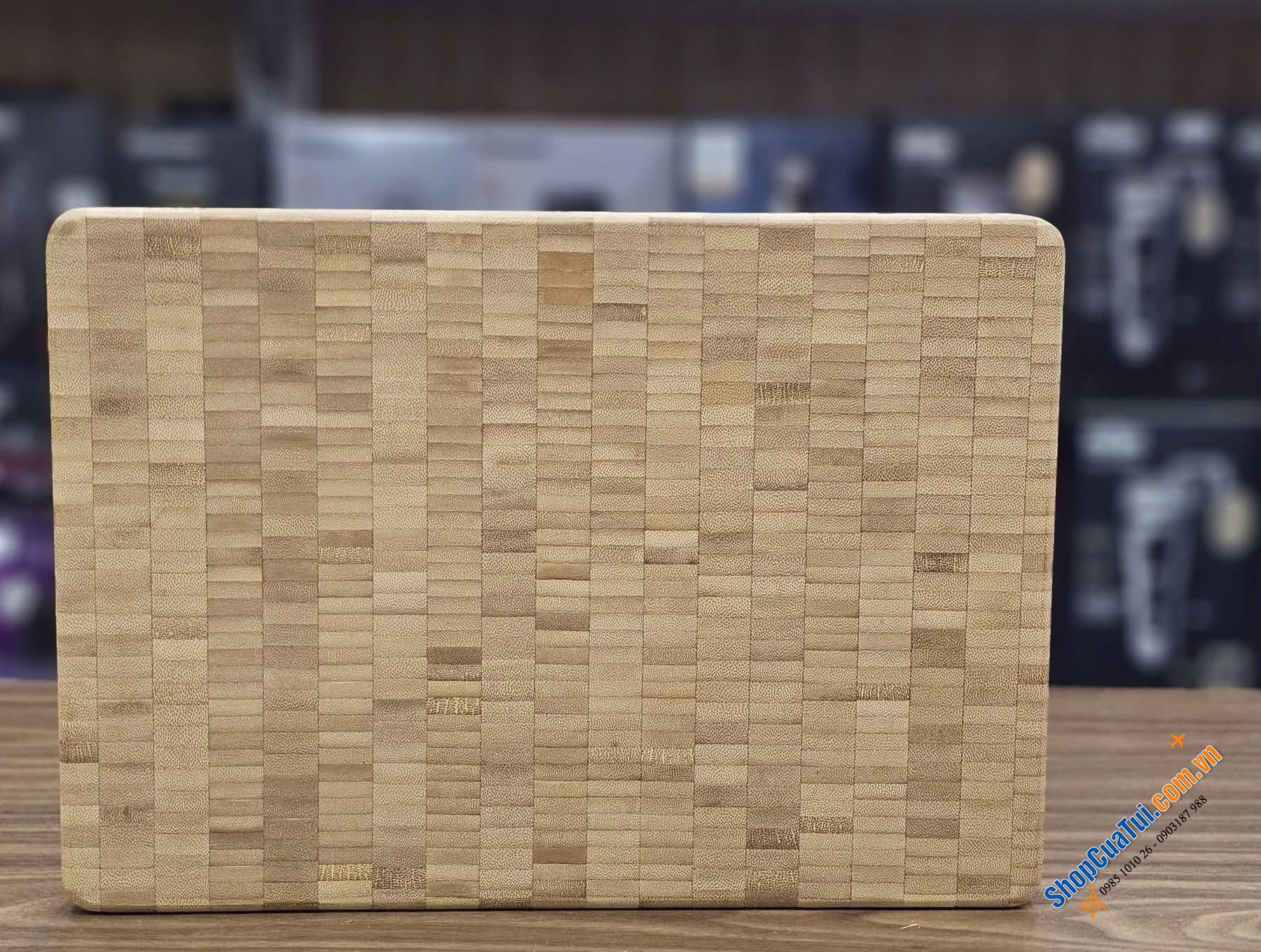 Thớt gỗ tre cao cấp ZWILLING Bambus 36 x 25,5 cm.