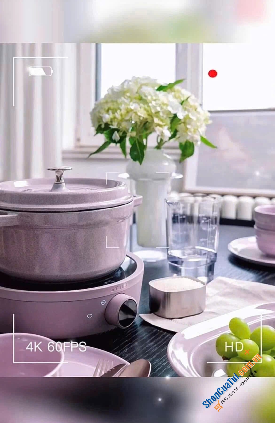 BẾP TỪ ĐƠN STAUB.