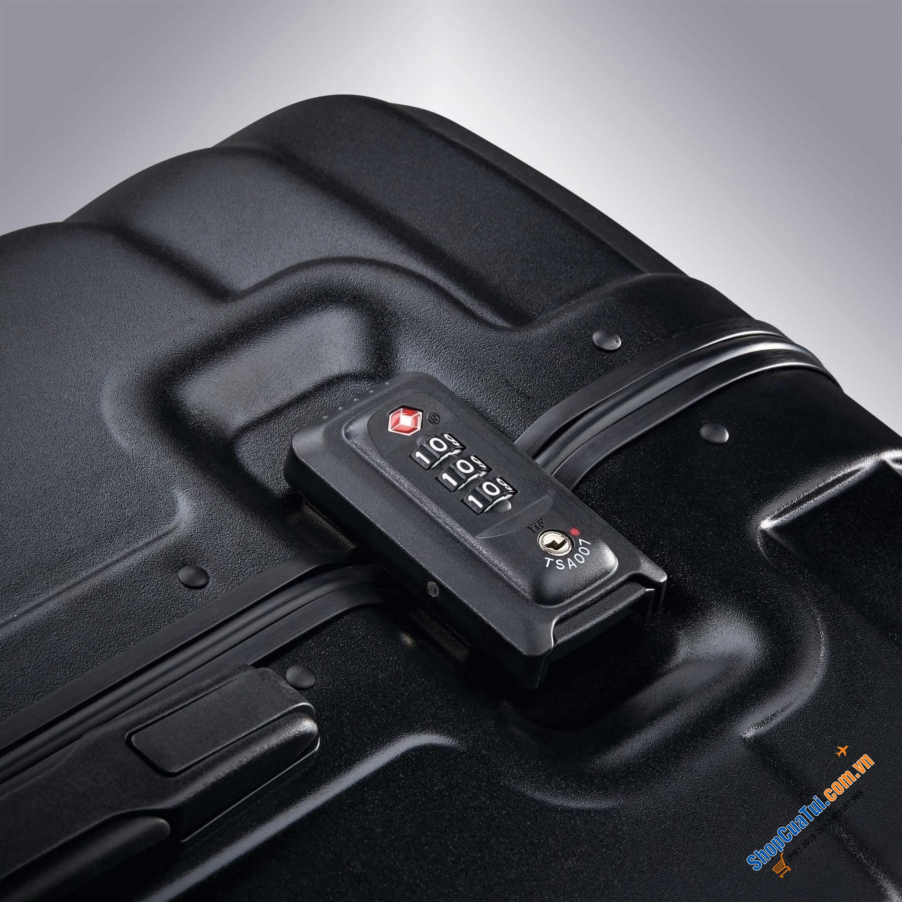 Valy Samsonite Tru-Frame xịn xò.