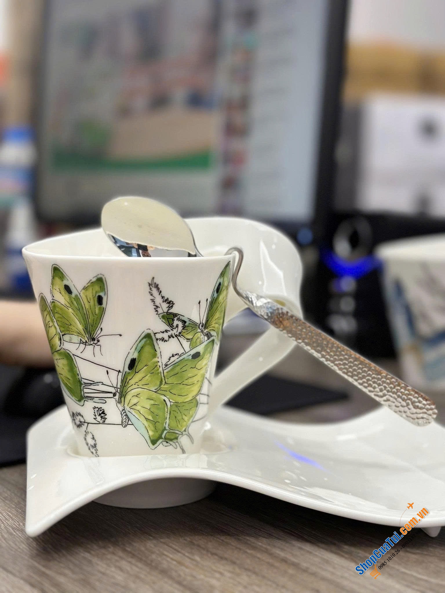 Set uống trà, cafe/capuchino 3 món Villeroy Boch.