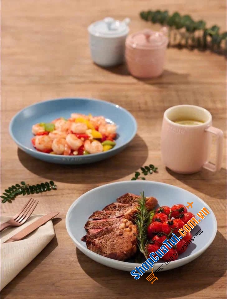 Set 6 đĩa maccaron Size 22cm.