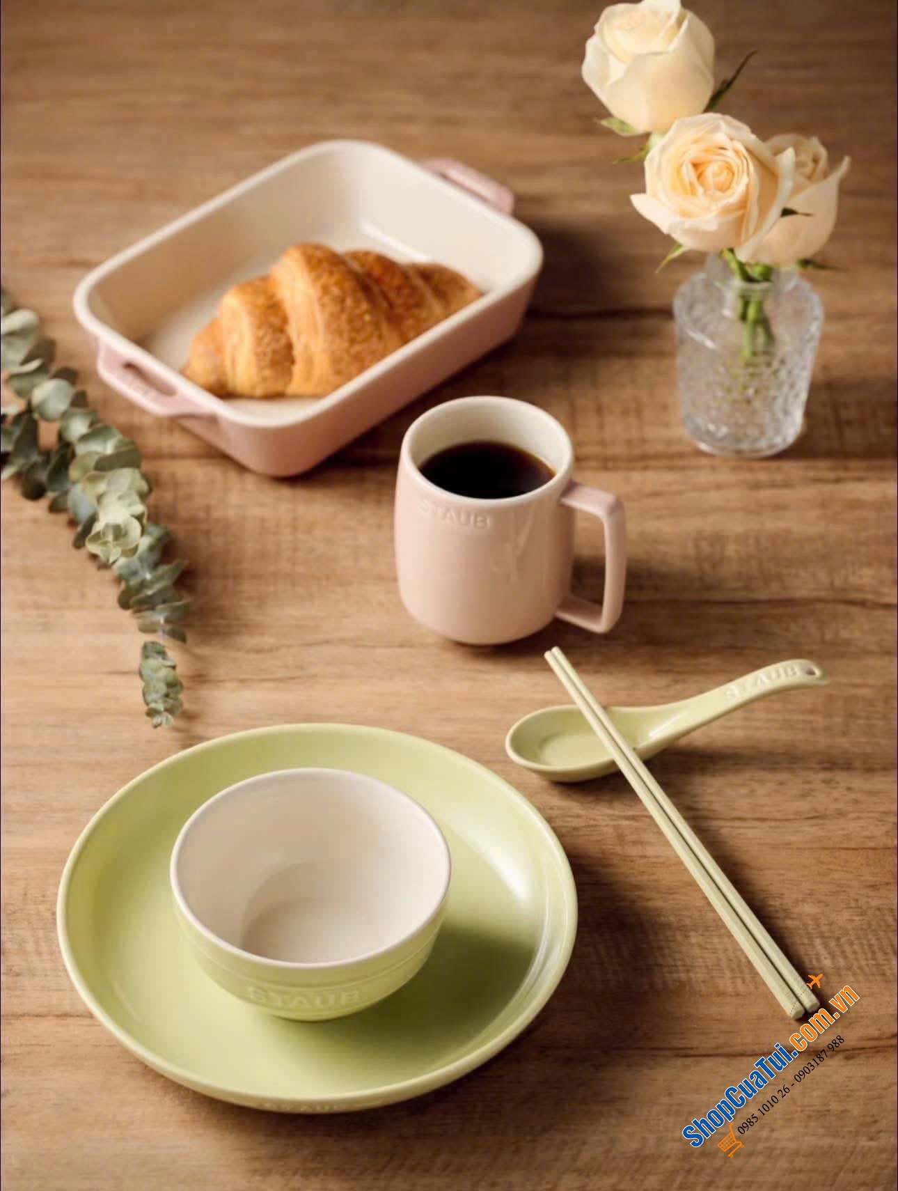 Set 6 đĩa maccaron Size 22cm.