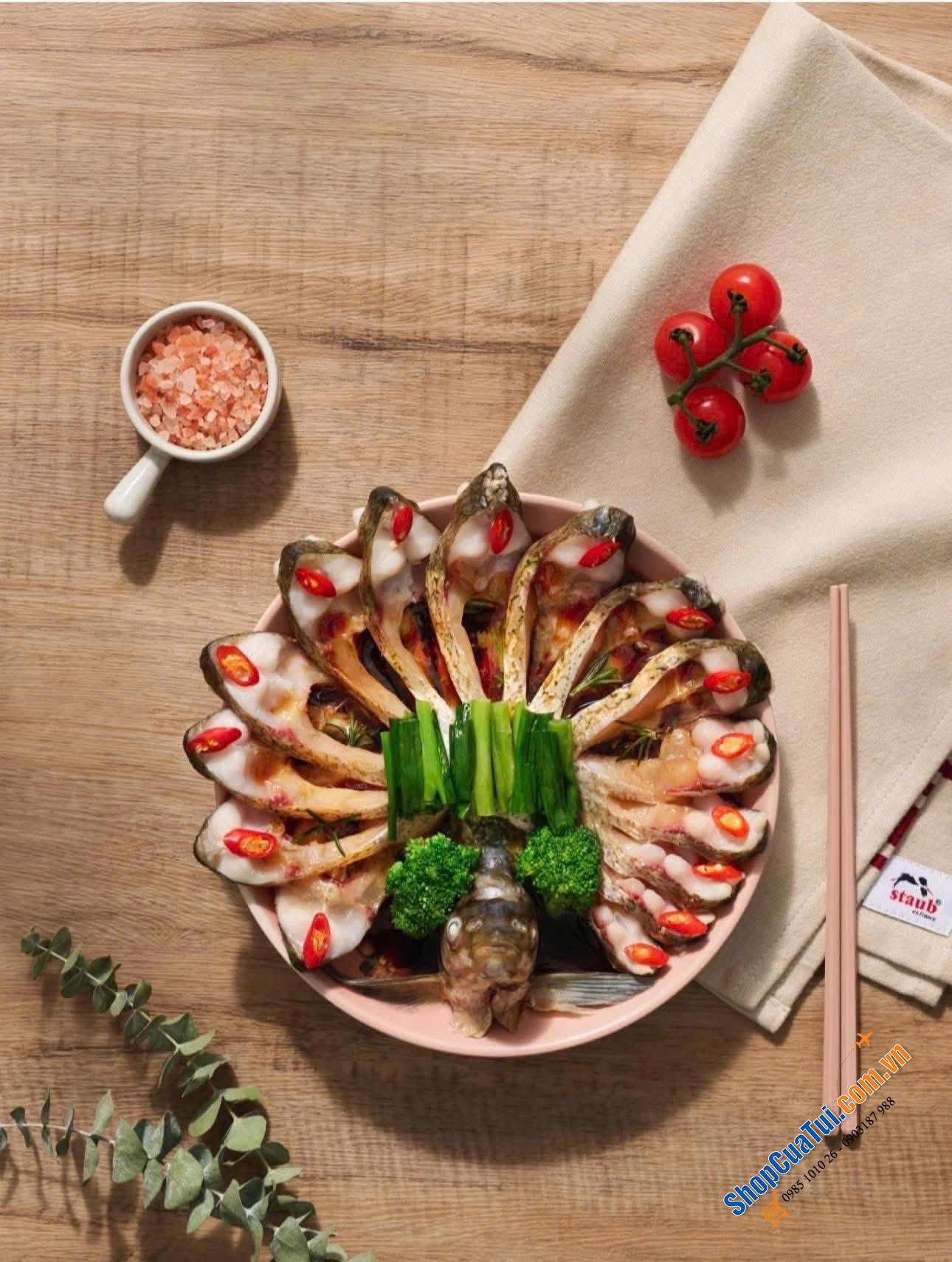 Set 6 đĩa maccaron Size 22cm.