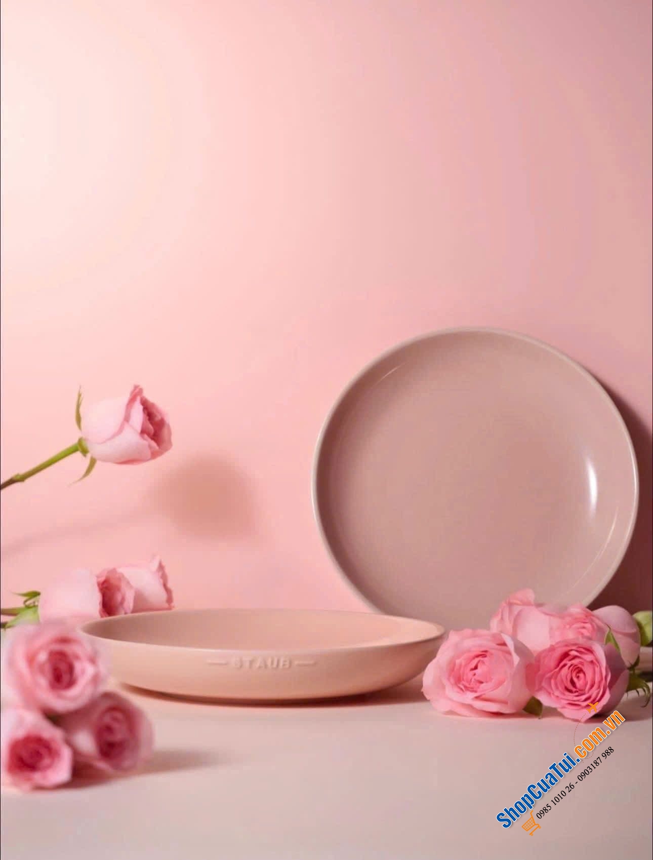 Set 6 đĩa maccaron Size 22cm.