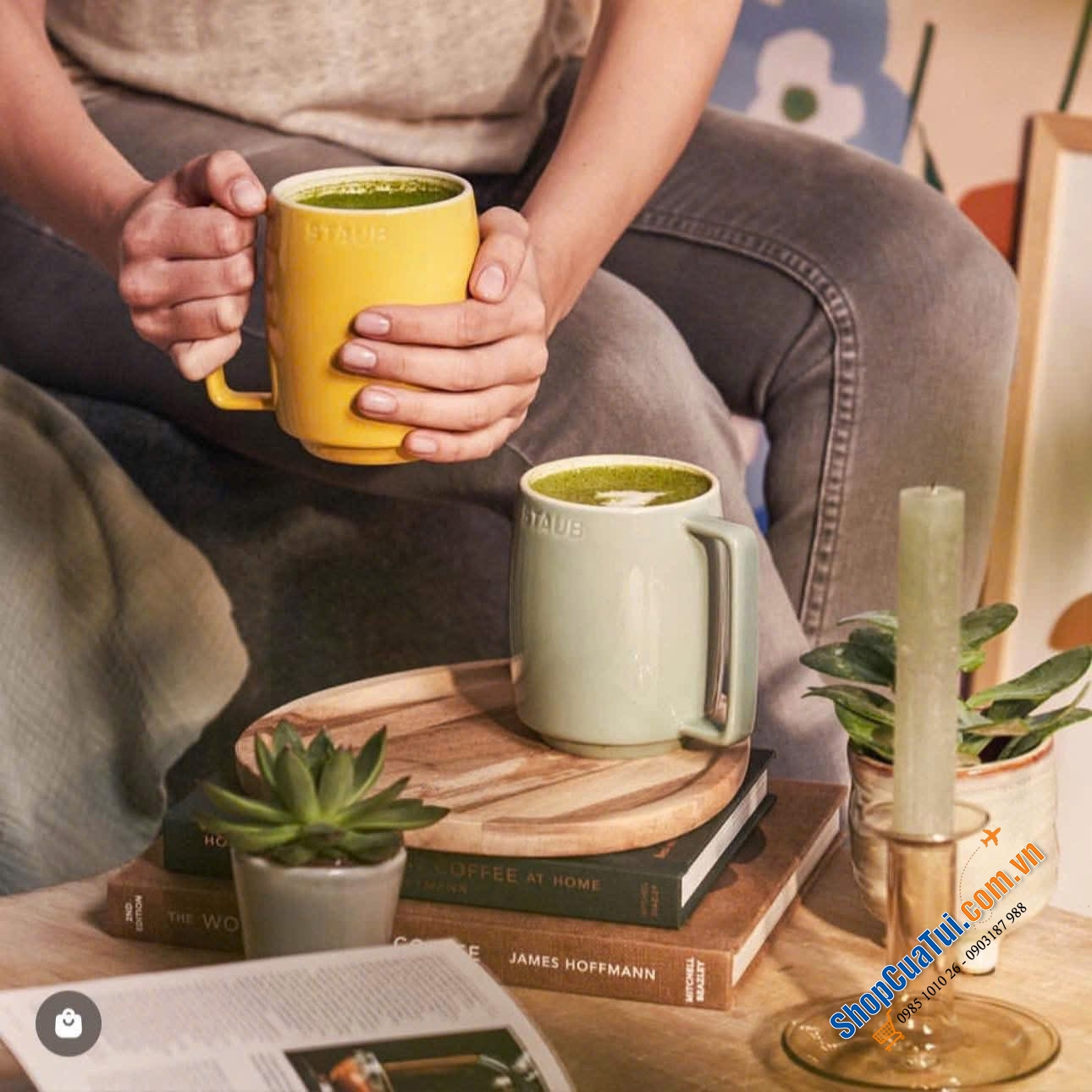 Set 6 cốc maccaron Staub.