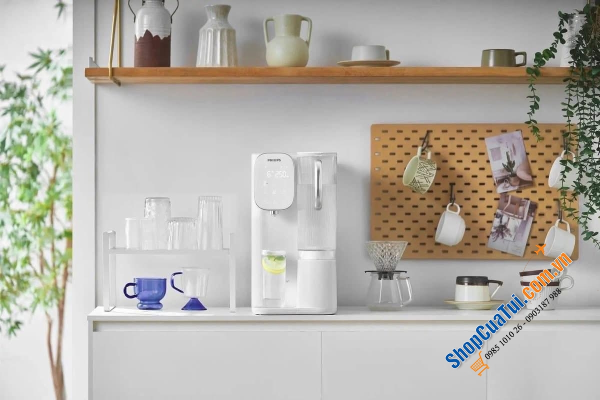 Máy lọc nước RO Philips ADD6912BL/90 màu xanh & Máy lọc nước RO Philips ADD6912WH/74 màu trắng.