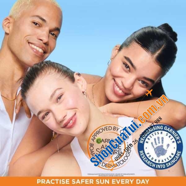 XỊT CHỐNG NẮNG Garnier Super UV Over Makeup Mist SPF50+ – TIỆN LỢI CẢ NGÀY!