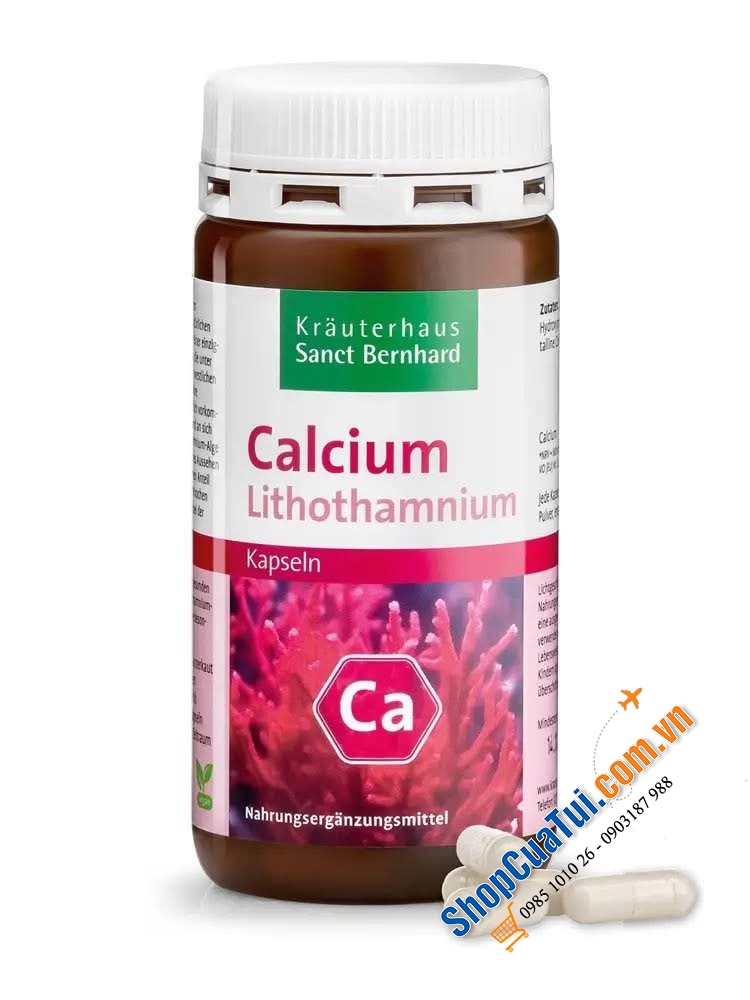 CANXI TẢO BIỂN ĐỎ LITHOTHAMNIUM – \\\"CHÌA KHÓA VÀNG\\\" CHO HỆ XƯƠNG KHỚP CẢ GIA ĐÌNH.