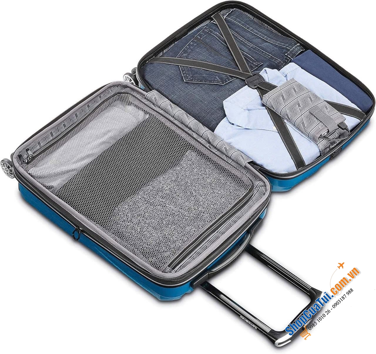 Vali SAMSONITE Centric 2 Hardside Expandable Luggage size 20 inches.