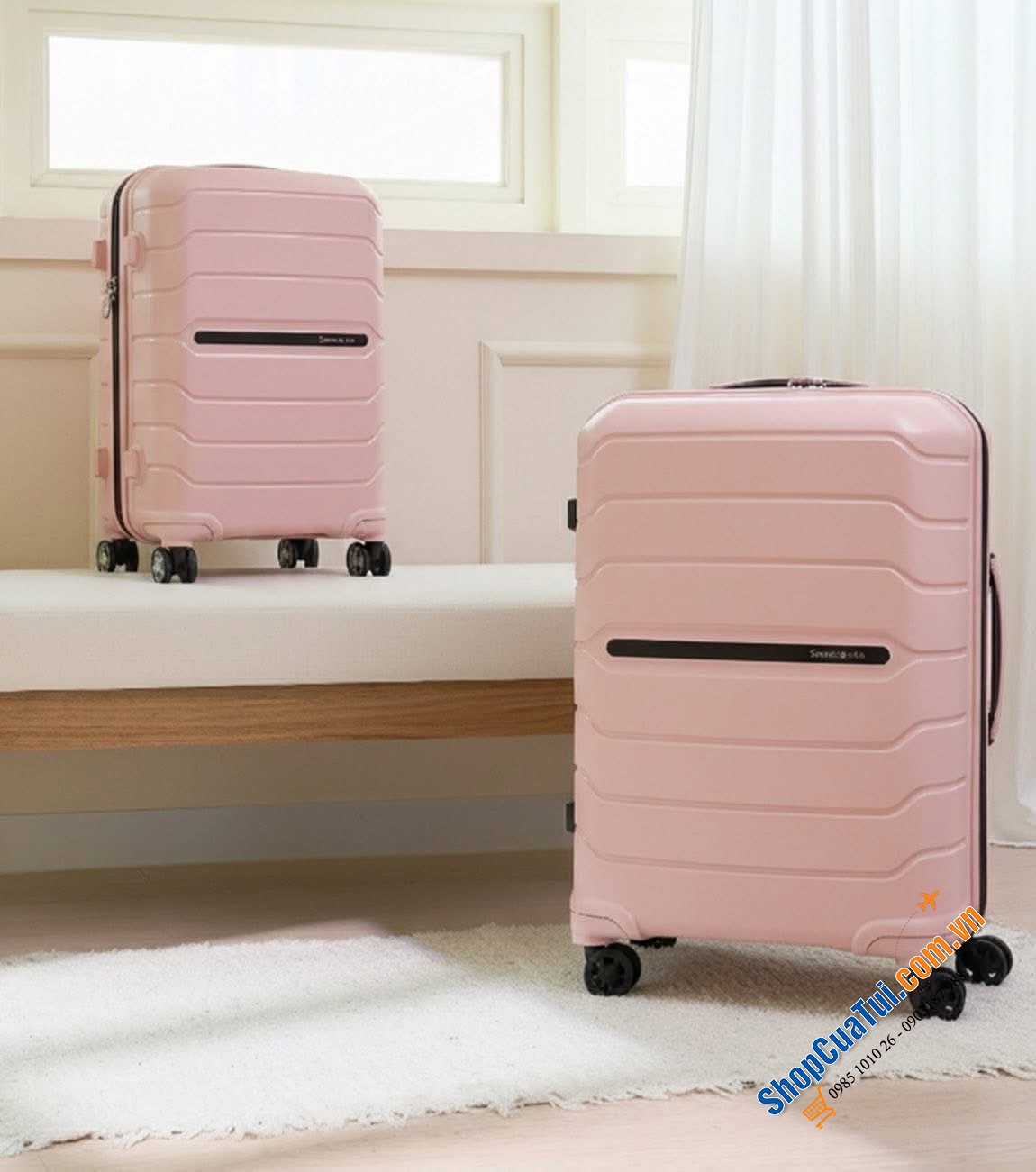 Valy Samsonite Oc2Lite mẫu mới 2026.