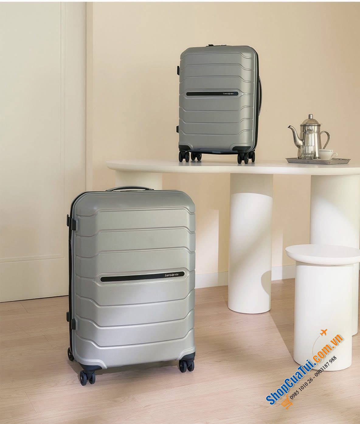 Valy Samsonite Oc2Lite mẫu mới 2026.