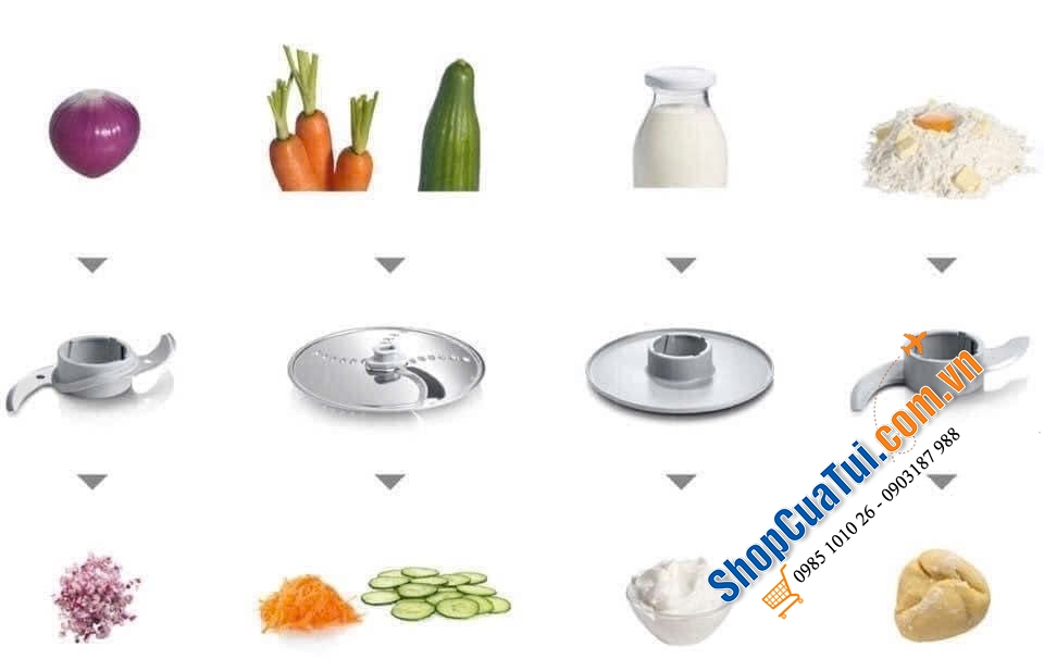 Máy xay đa năng 800W BOSCH MultiTalent 3 MCM3100W.