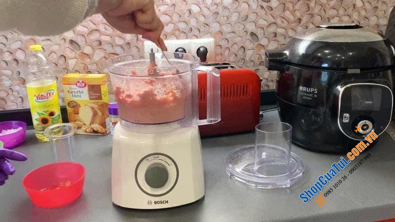 Máy xay đa năng 800W BOSCH MultiTalent 3 MCM3100W.