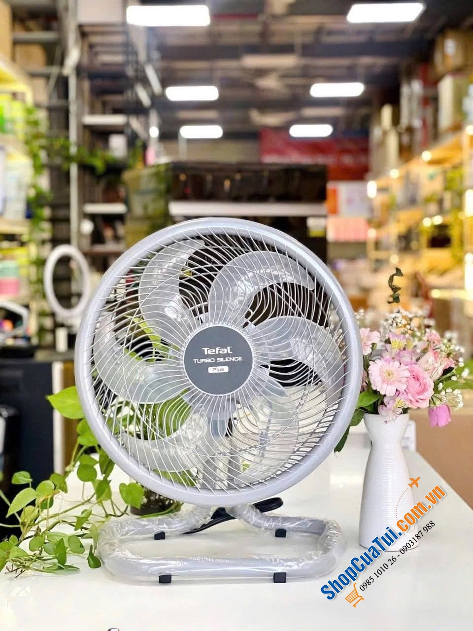 QUẠT SÀN TEFAL TURBO SILENCE PLUS VH686790 – GIẢI NHIỆT CỰC ĐÃ.