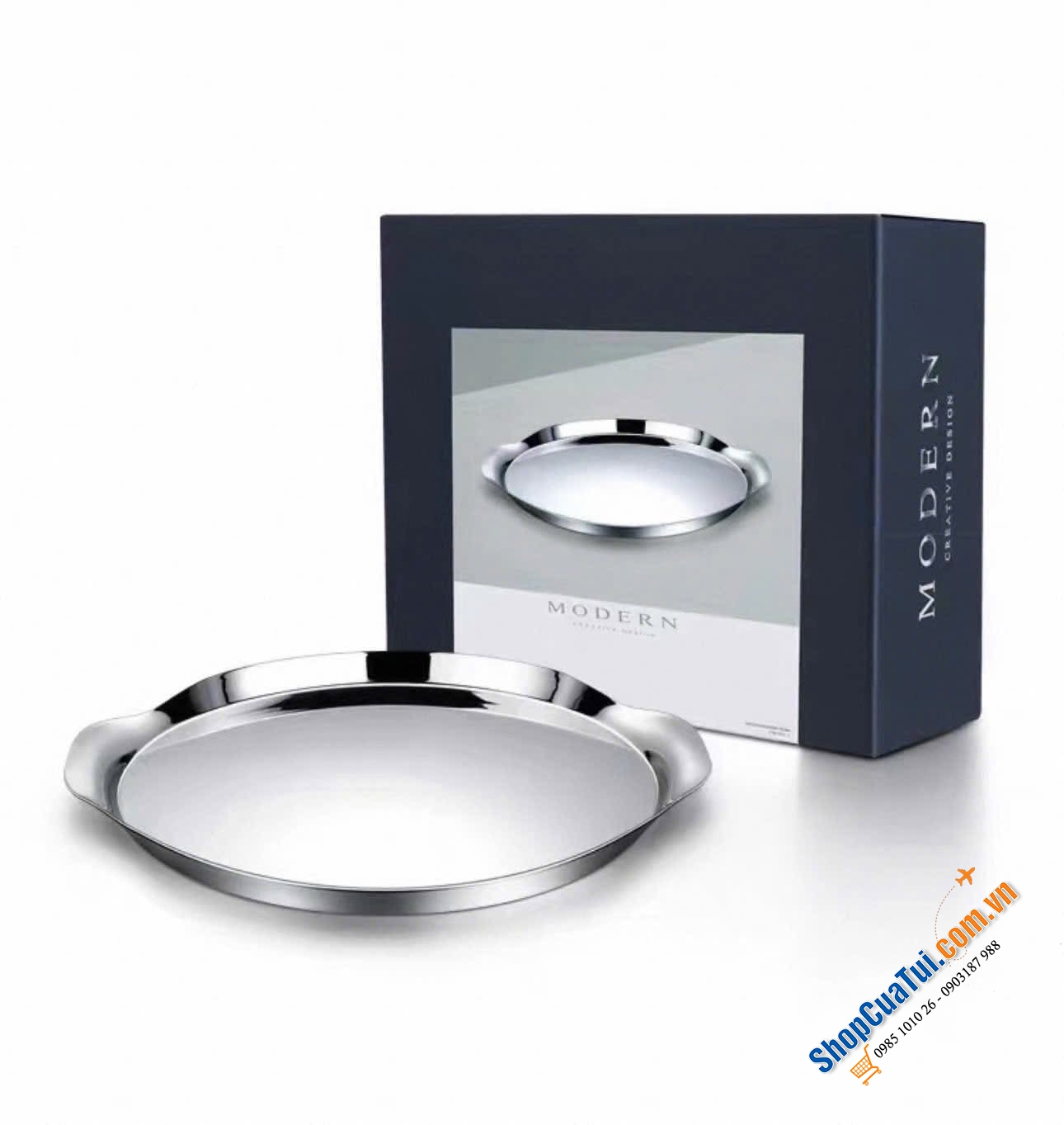 Khay MODERN Oval – Tinh giản đỉnh cao, sang trọng chuẩn Âu.