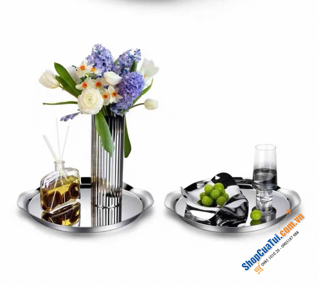 Khay MODERN Oval – Tinh giản đỉnh cao, sang trọng chuẩn Âu.