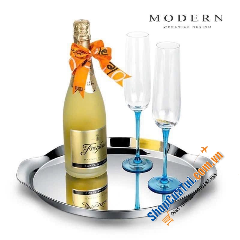 Khay MODERN Oval – Tinh giản đỉnh cao, sang trọng chuẩn Âu.